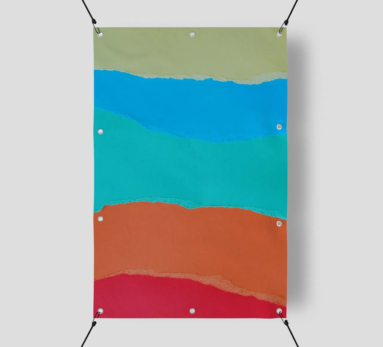 overlapping  layers telo in pvc da twillight