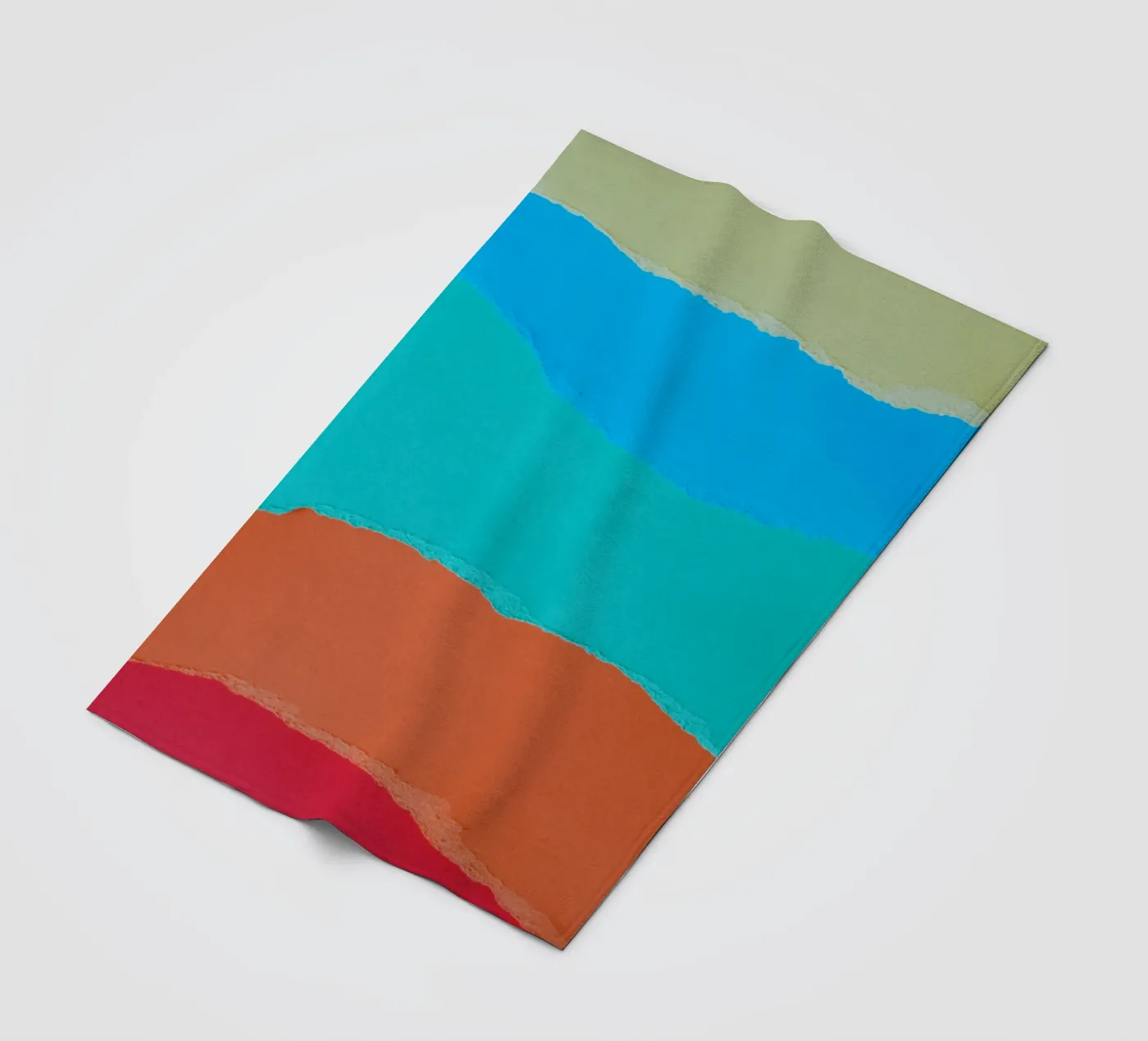 overlapping layers Fleecedecke von twillight