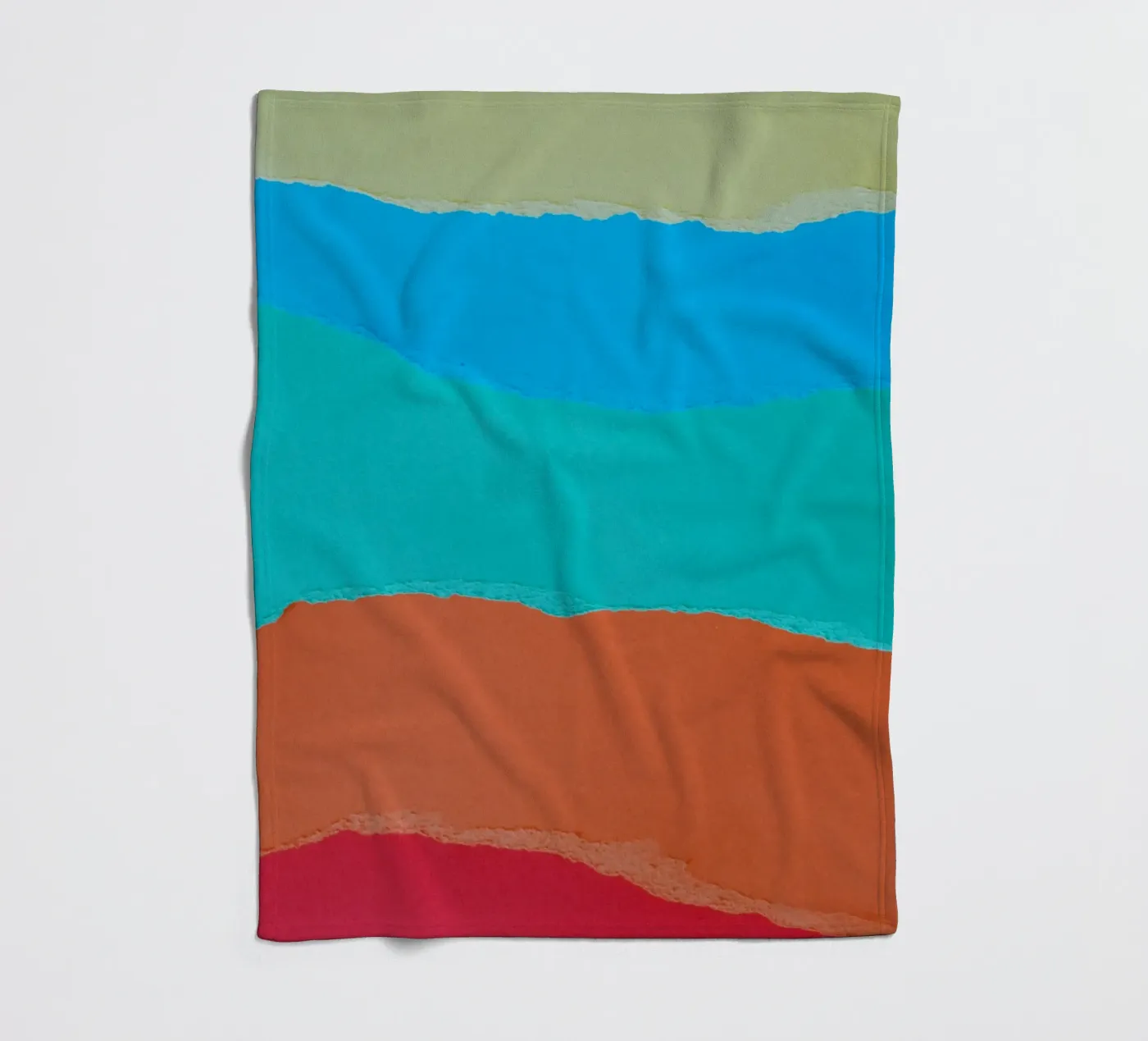 overlapping layers Fleecedecke von twillight