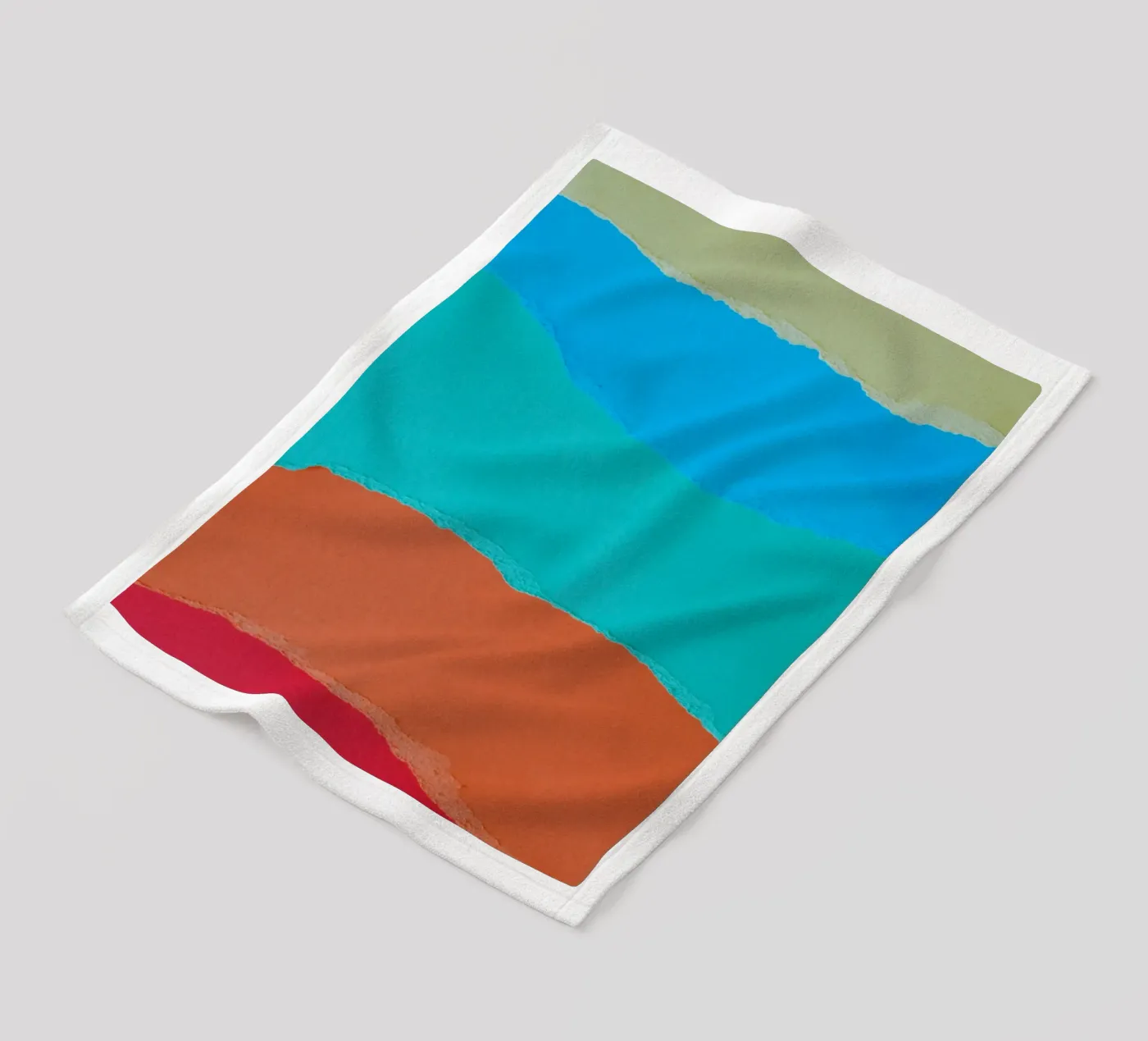 overlapping layers Fleecedecke von twillight