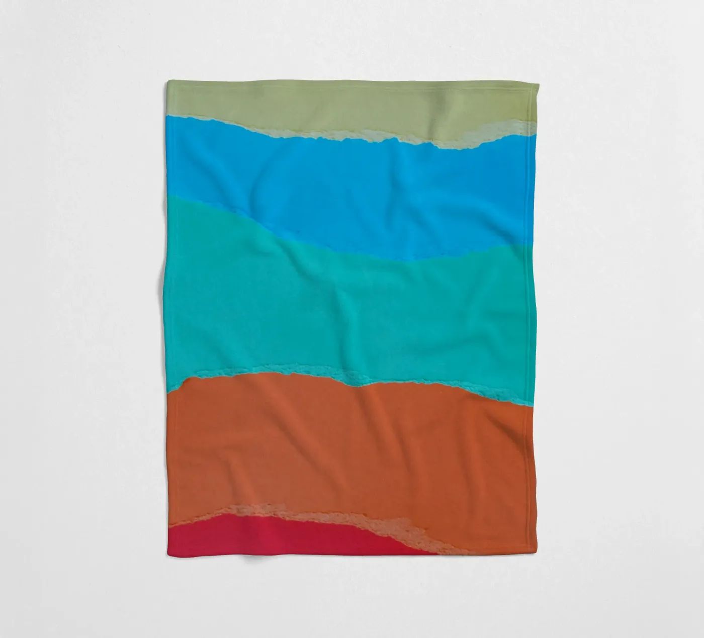 overlapping layers Fleecedecke von twillight