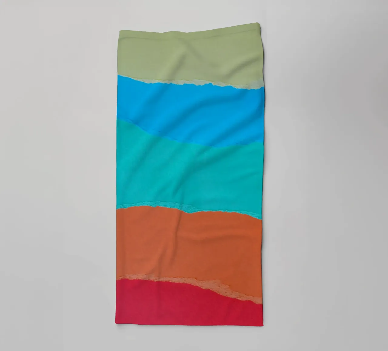 overlapping  layers towel by twillight