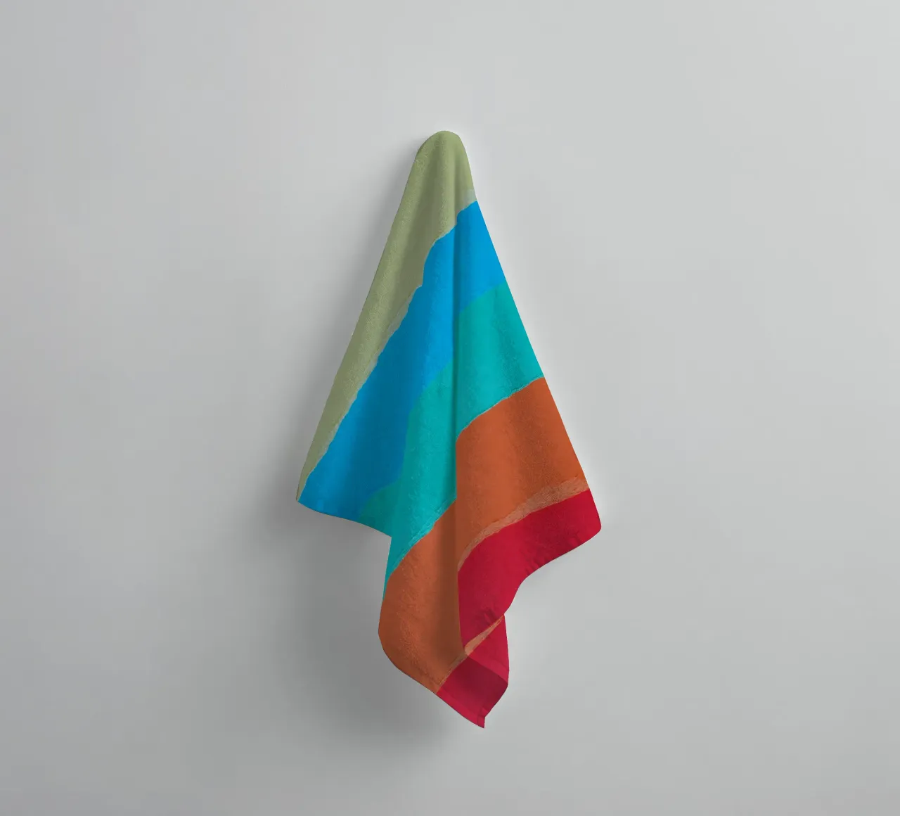 overlapping  layers towel by twillight