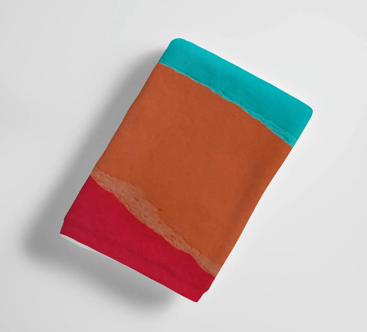 overlapping  layers badhanddoek van twillight