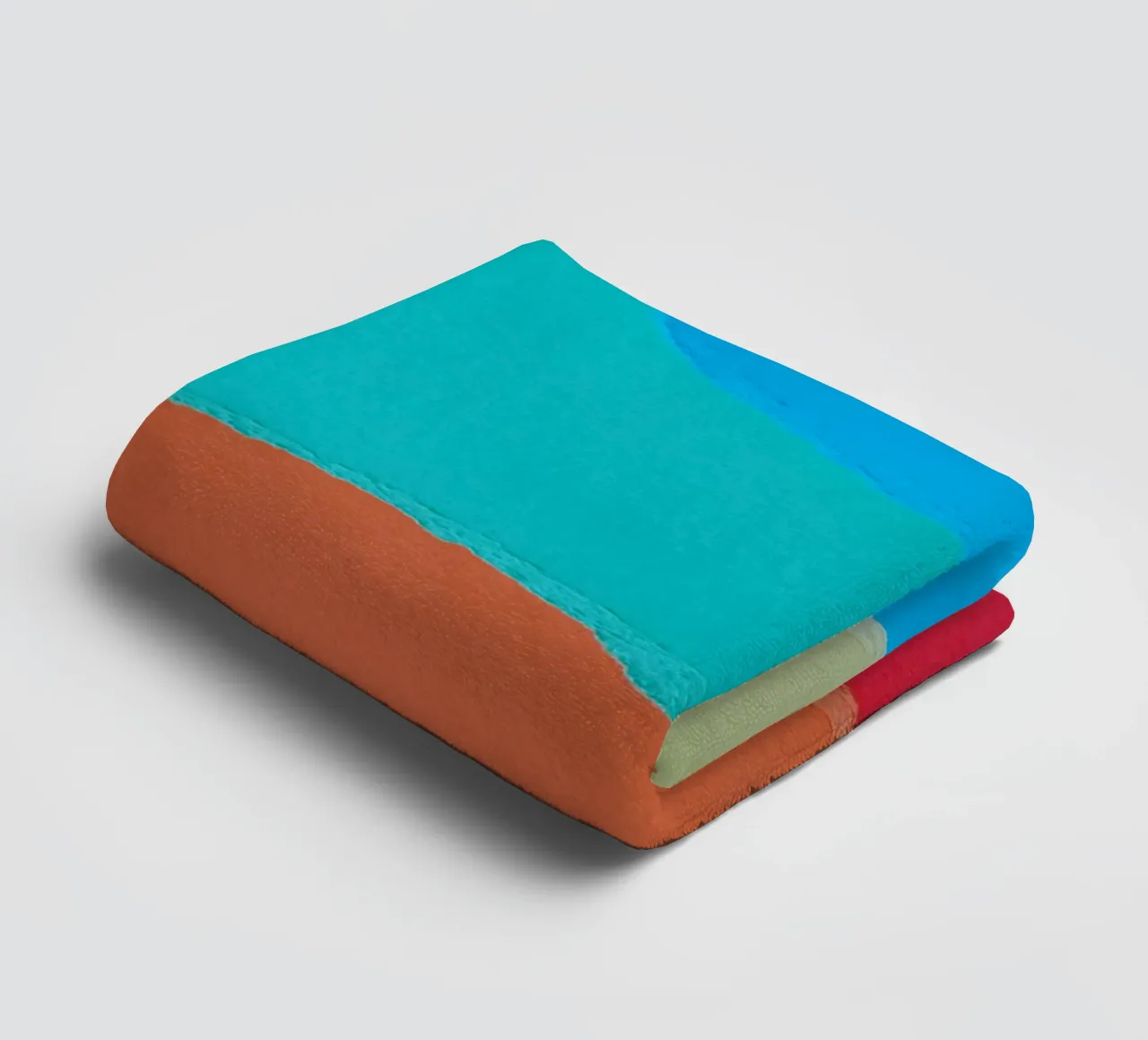 overlapping  layers towel by twillight