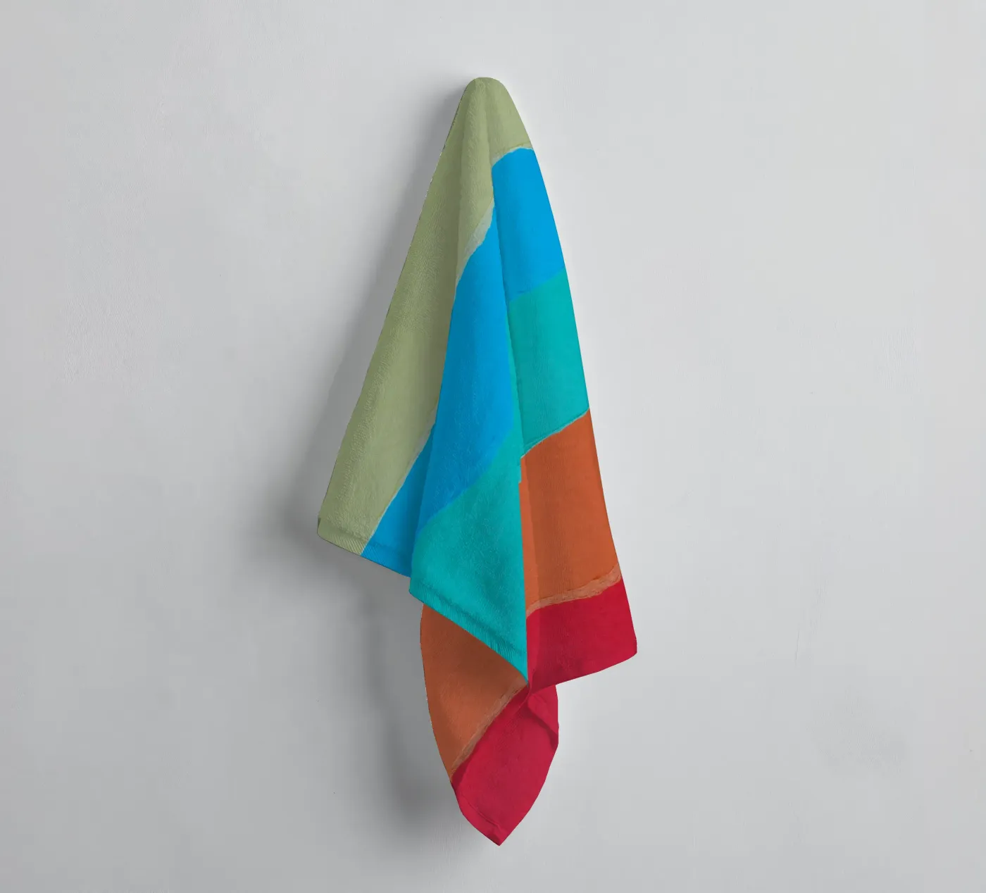 overlapping  layers badhanddoek van twillight
