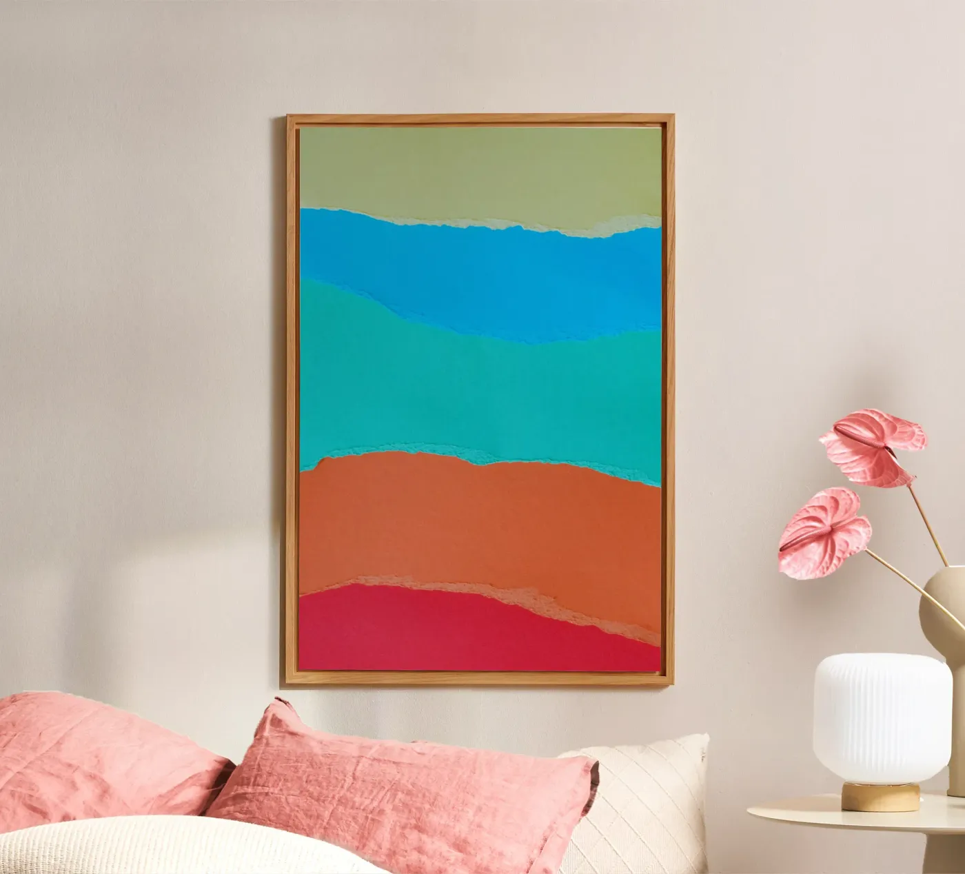 overlapping  layers alluminio dibond da twillight