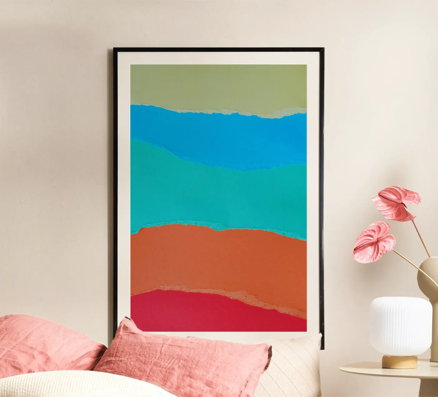 overlapping  layers poster van twillight