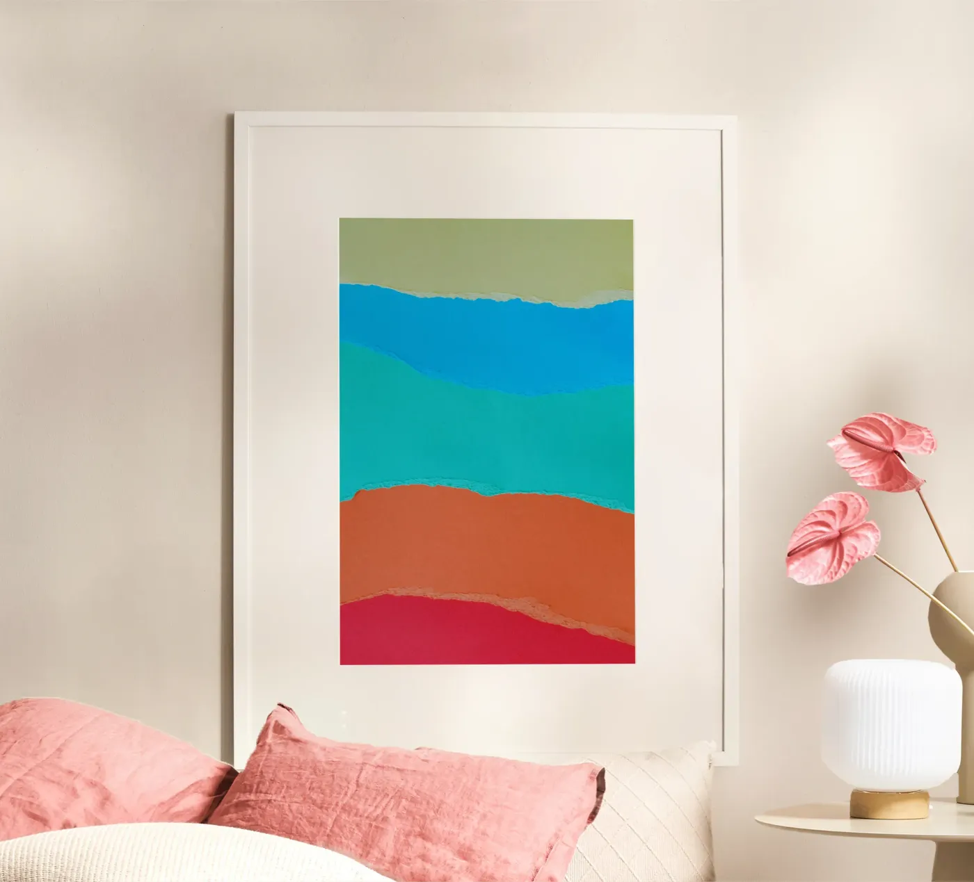 overlapping  layers poster van twillight