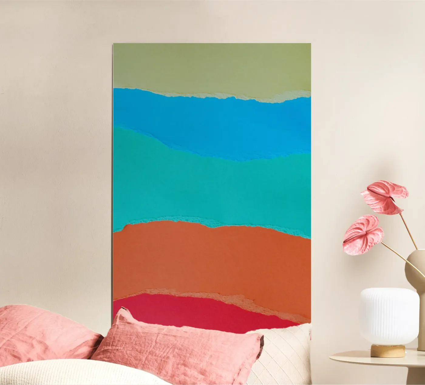 overlapping  layers poster van twillight