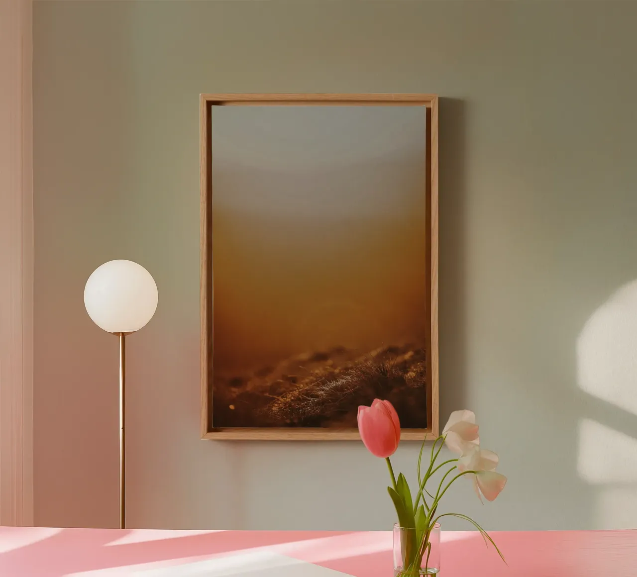 warmth nature tela con Cornice a cassetta da twillight
