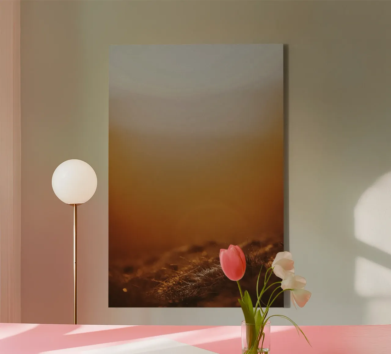 warmth nature tela con Cornice a cassetta da twillight