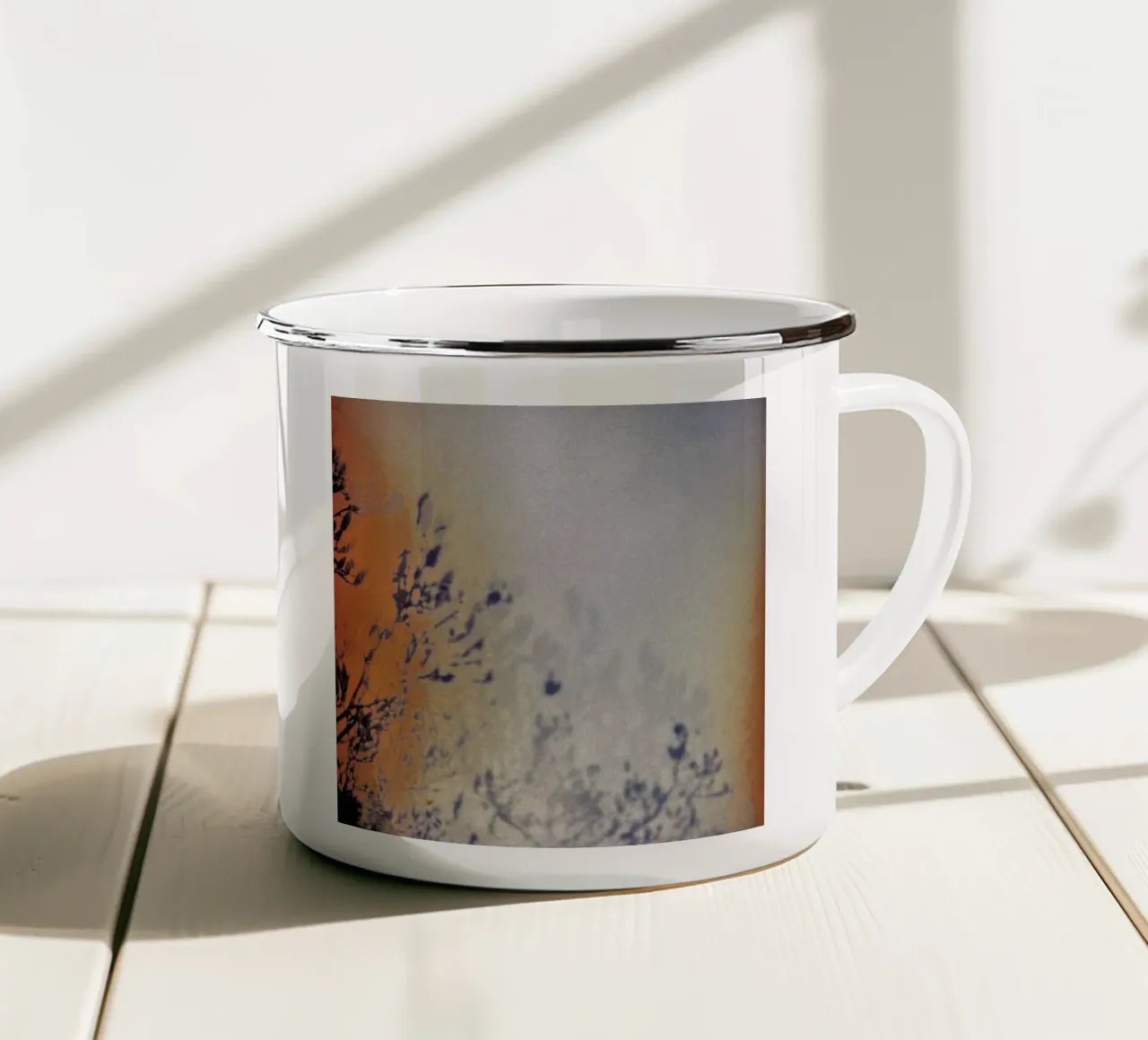 silhouette gradient tazza in smalto da twillight