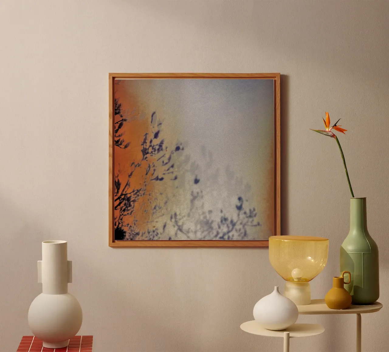 silhouette gradient alluminio dibond da twillight