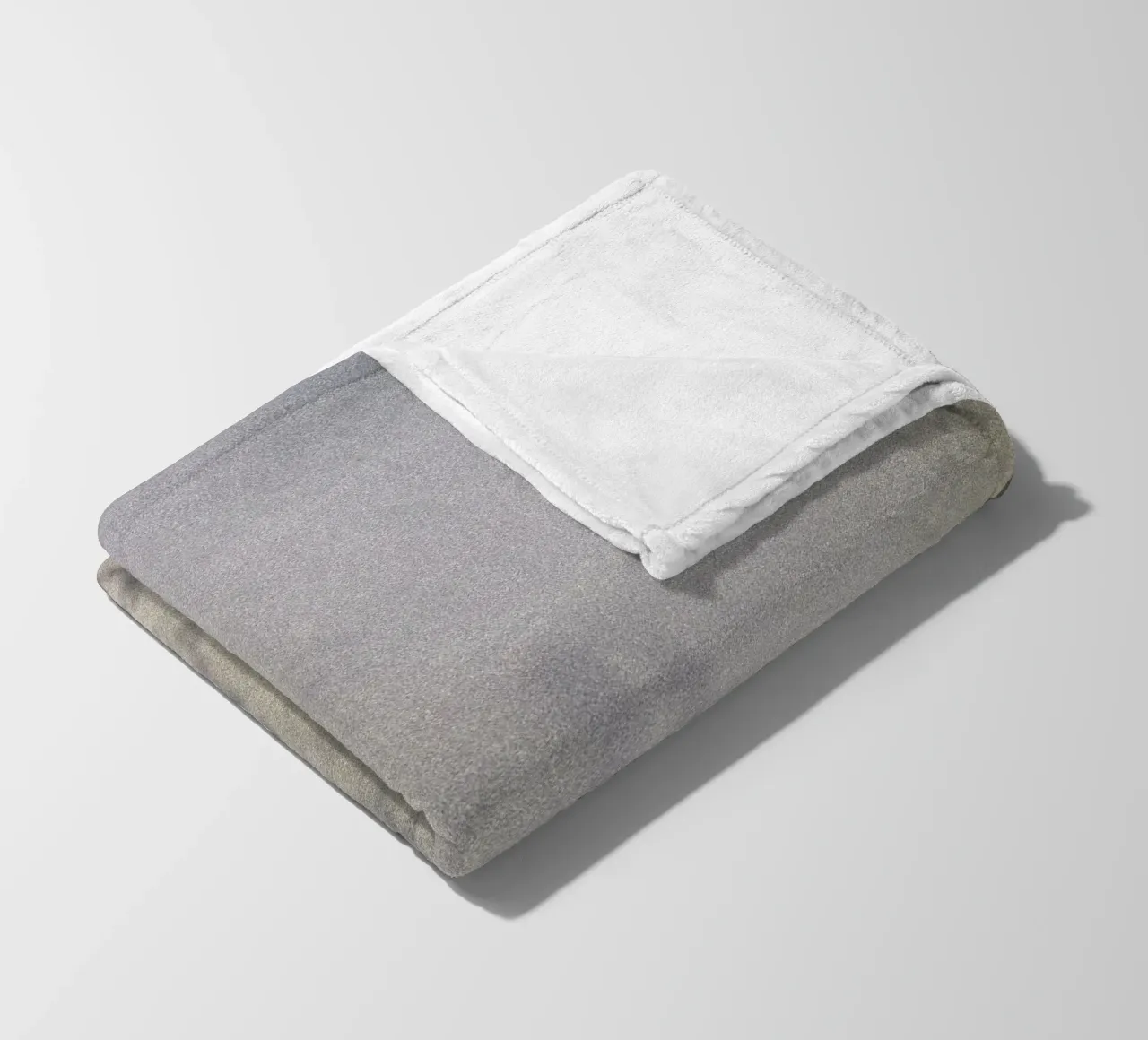 silhouette gradient coperta in pile da twillight