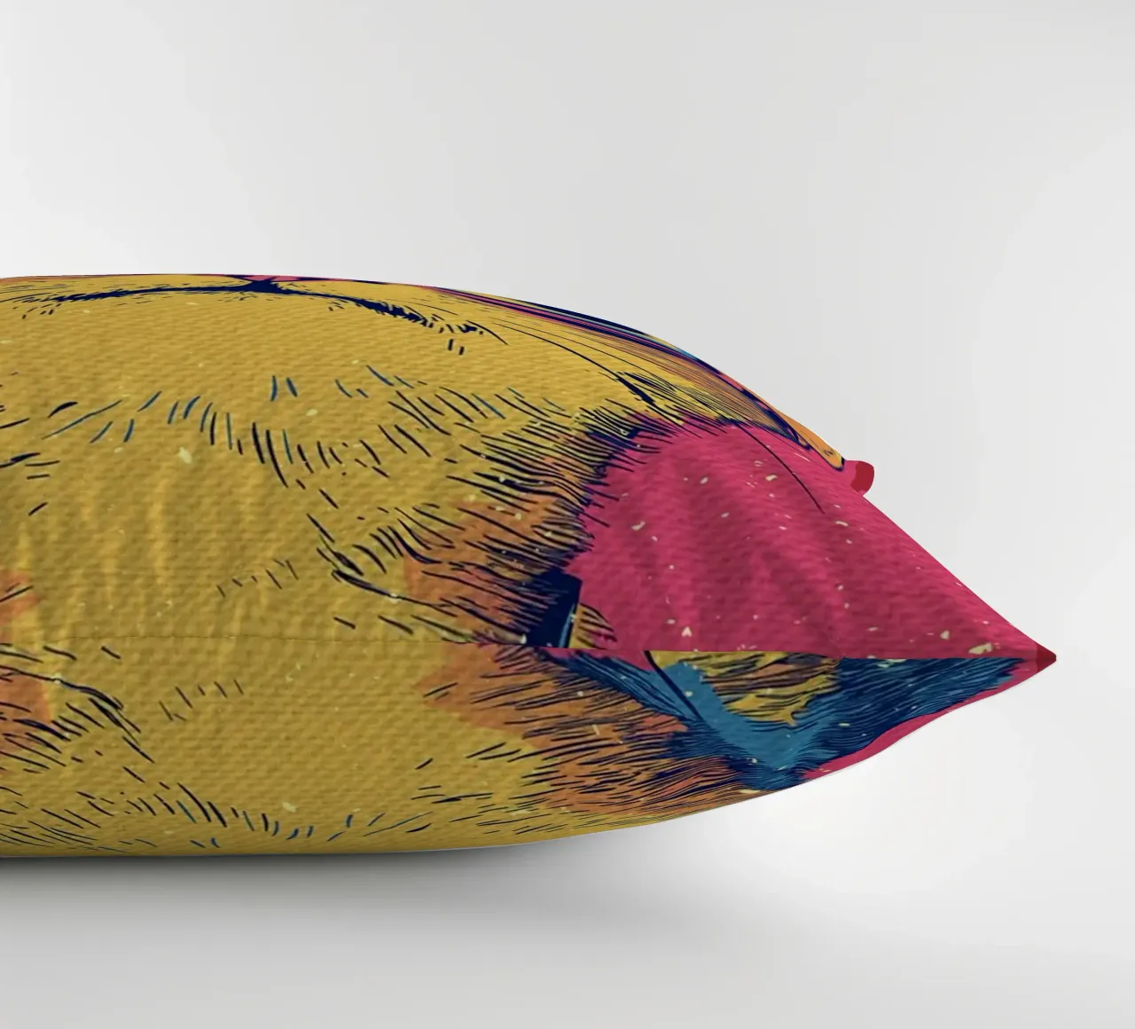 Gatto cool con occhiali in stile pop art cuscino da Food And Kitchen