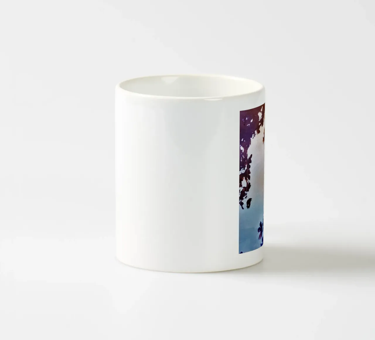 silhouette sky tazza in ceramica da twillight