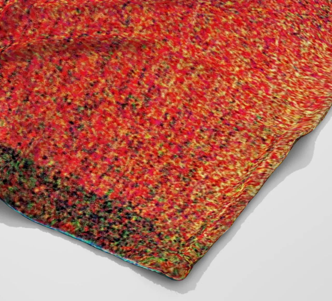 panoramic botanical coperta in pile da twillight