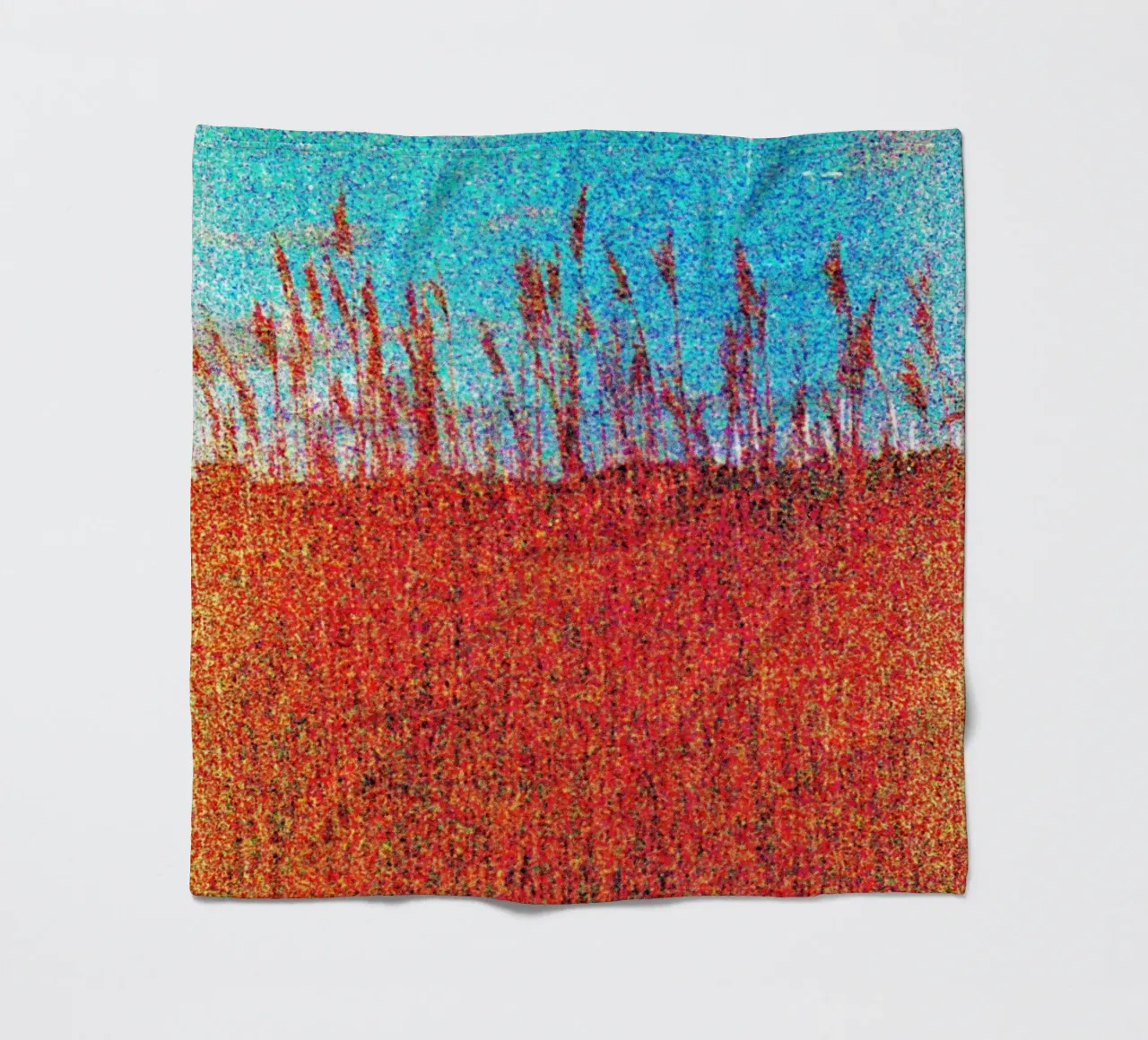 panoramic botanical coperta in pile da twillight