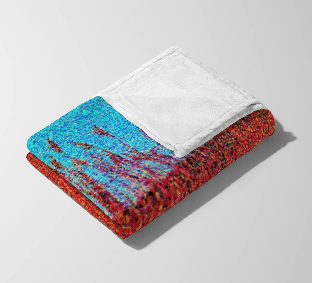 panoramic botanical coperta in pile da twillight