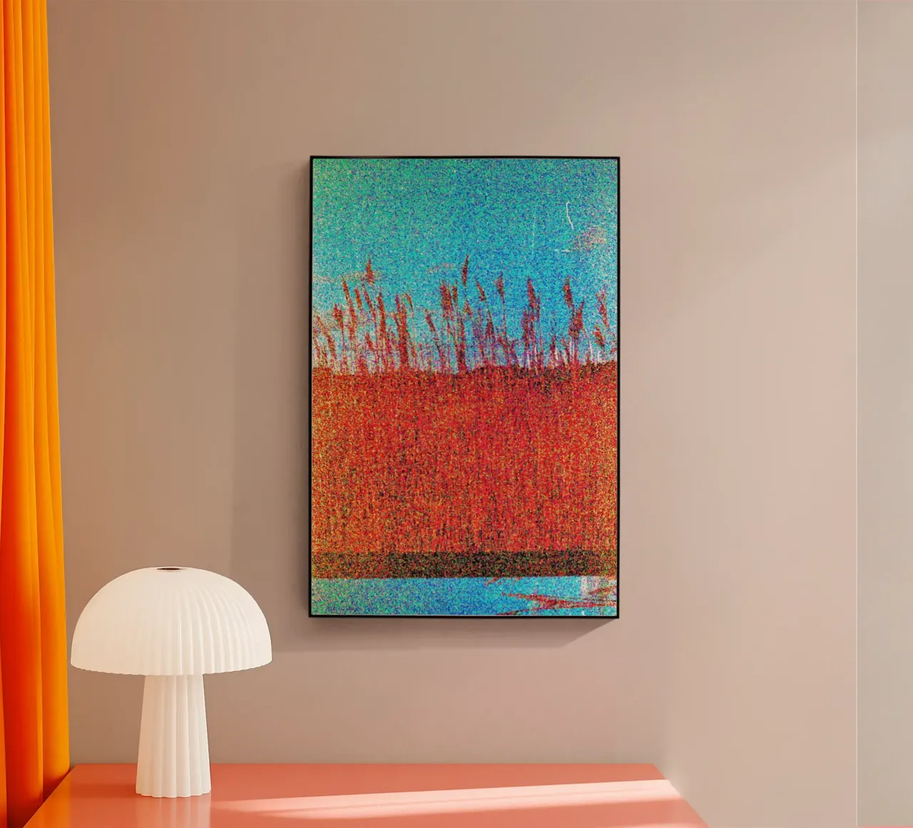 panoramic botanical plexiglass da twillight