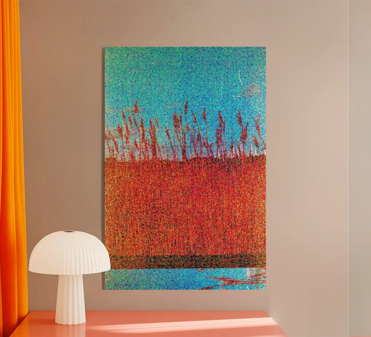 panoramic botanical plexiglass da twillight