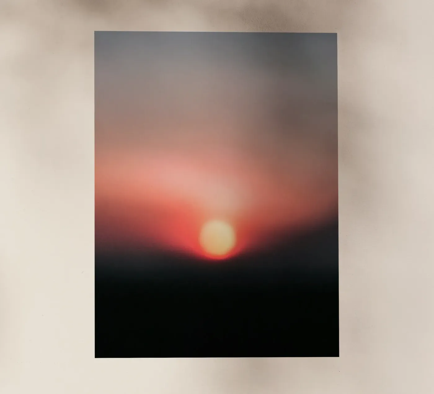 gradient evening Backlit Folie von twillight