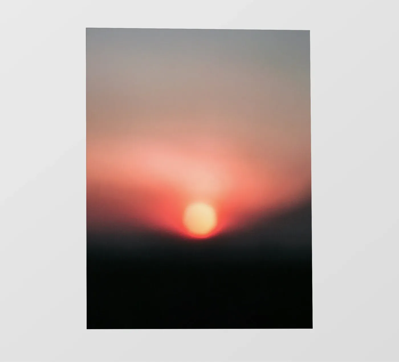 gradient evening Backlit Folie von twillight
