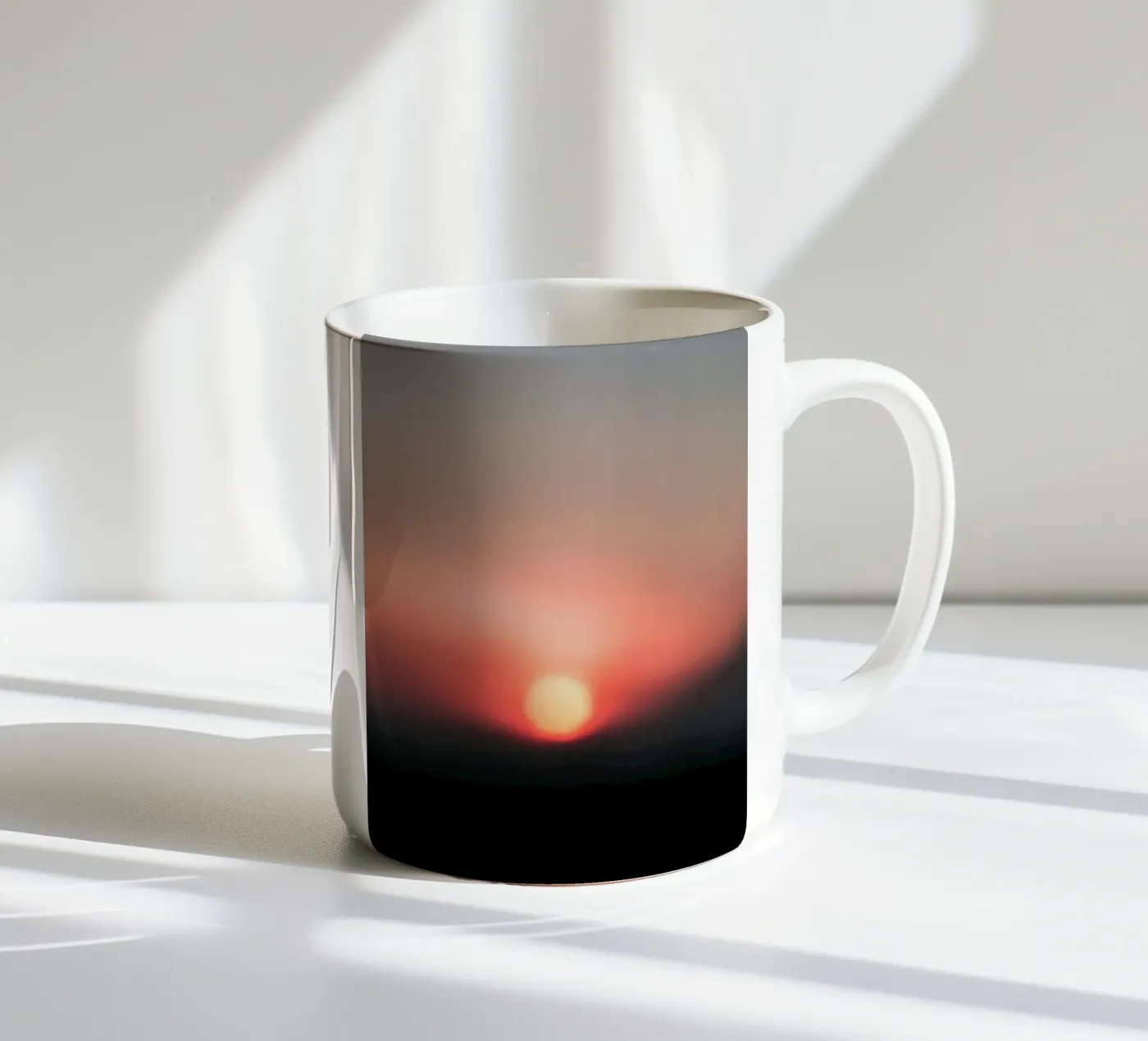 gradient evening ceramic mug by twillight