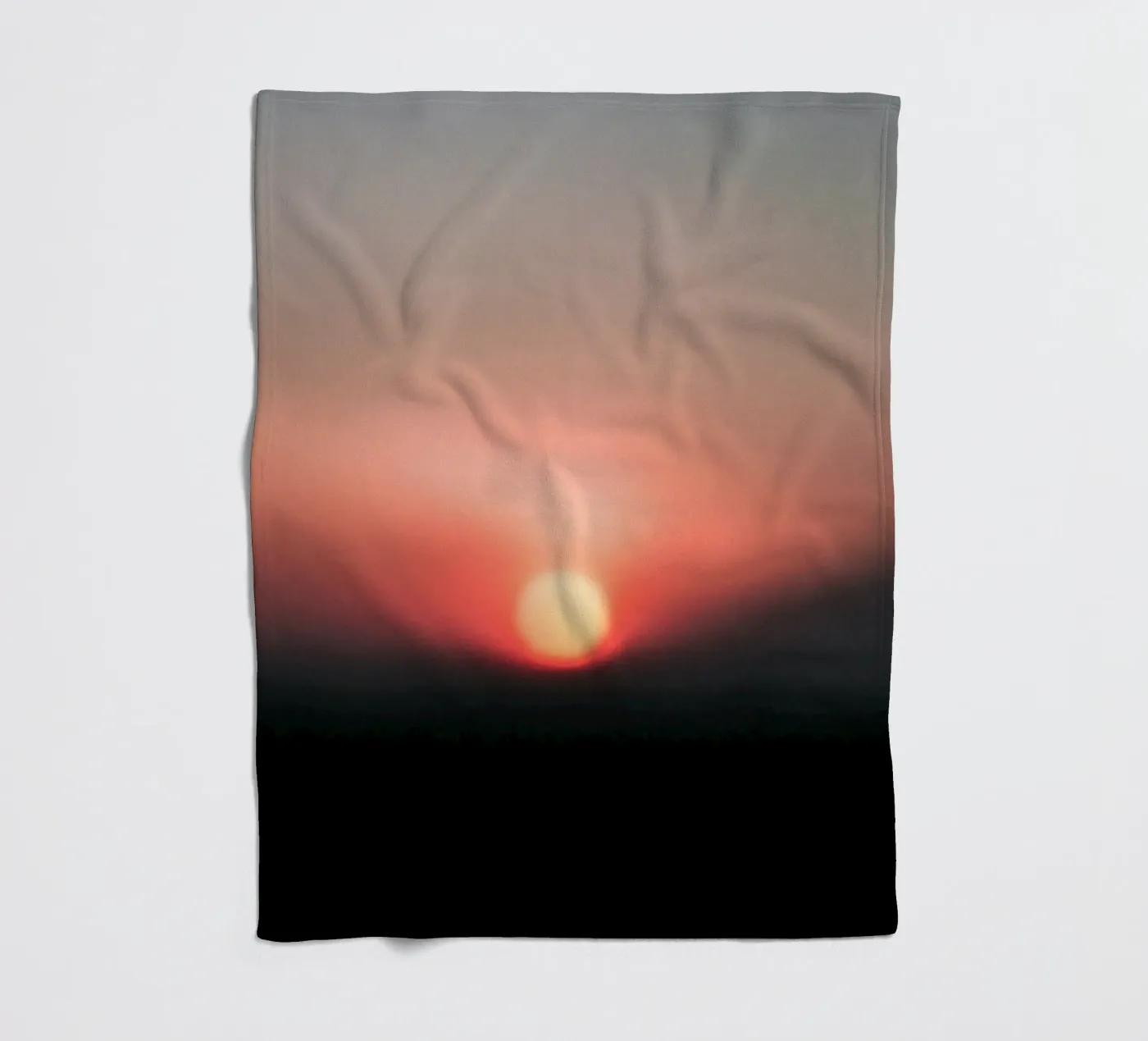 gradient evening fleecedeken van twillight