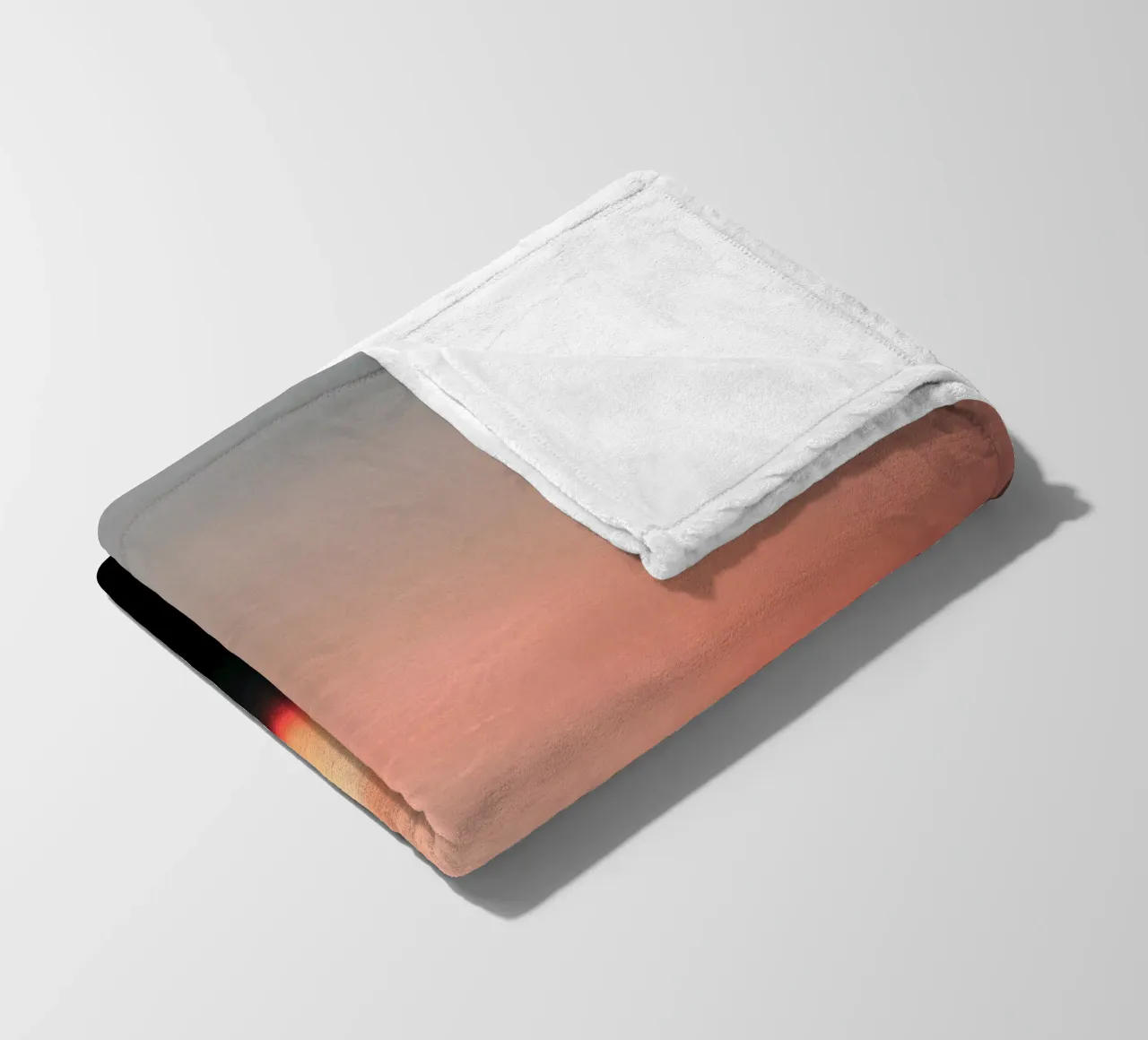 gradient evening coperta in pile da twillight