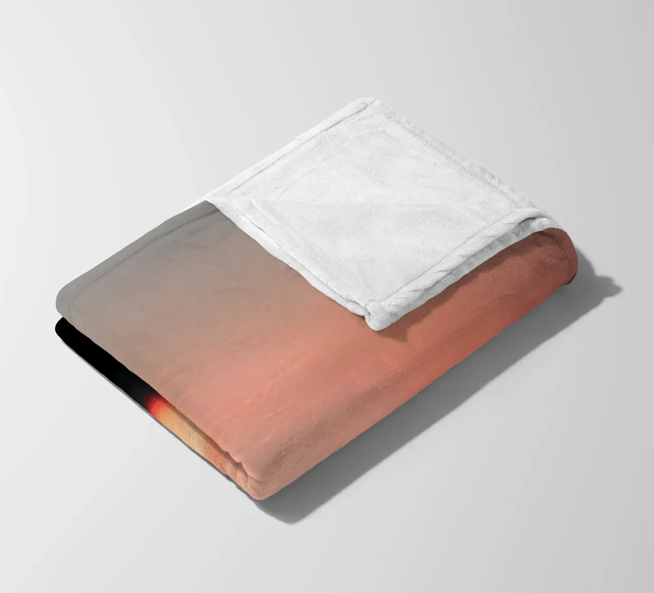 gradient evening coperta in pile da twillight