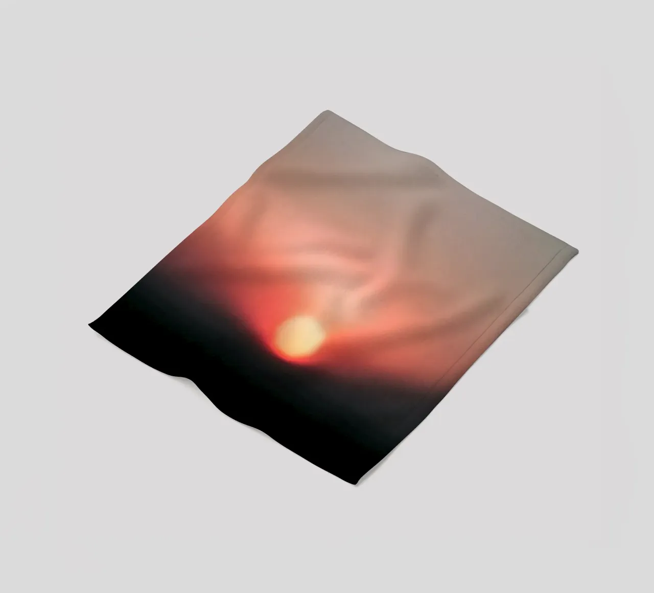 gradient evening coperta in pile da twillight