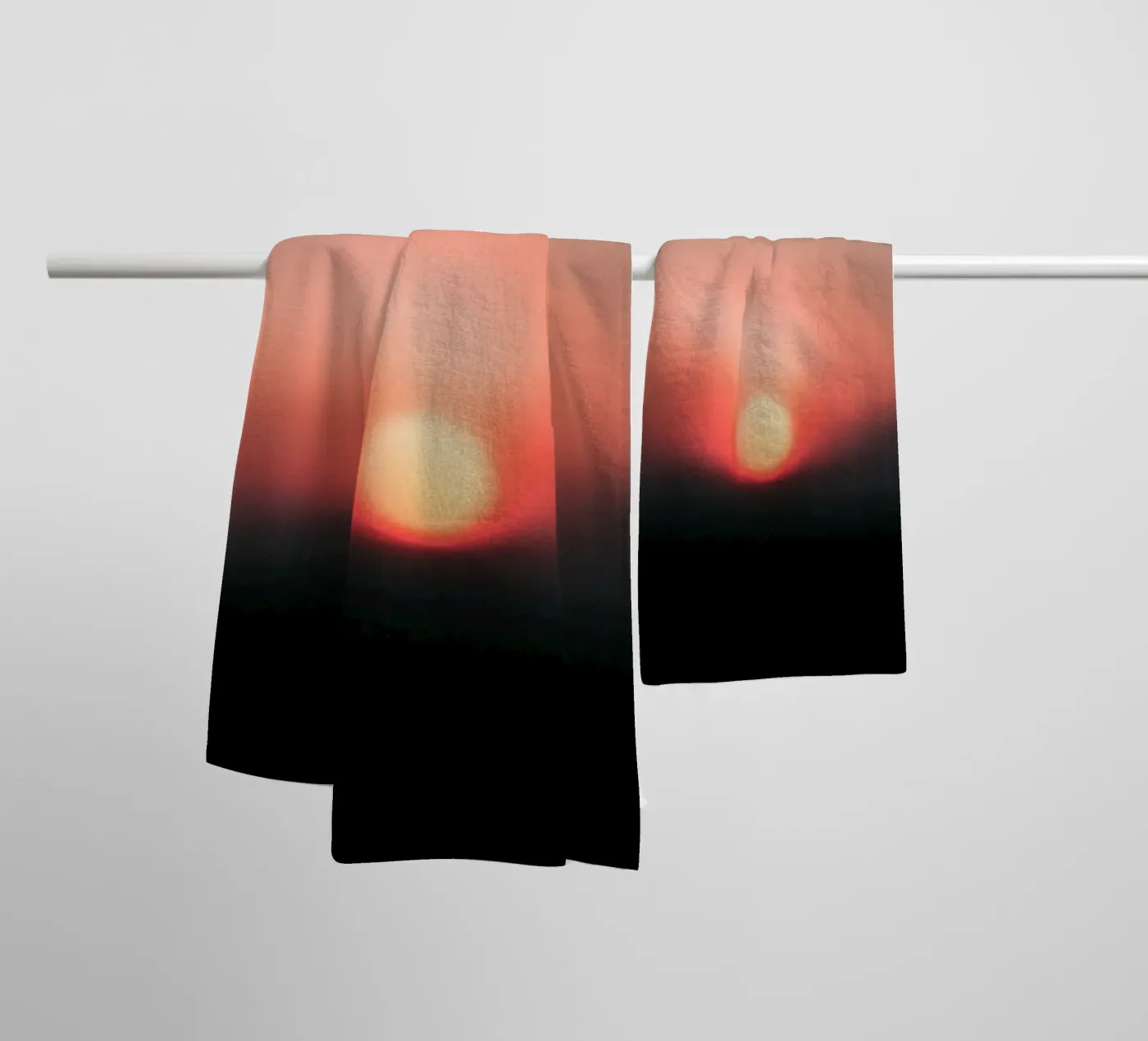 gradient evening towel by twillight