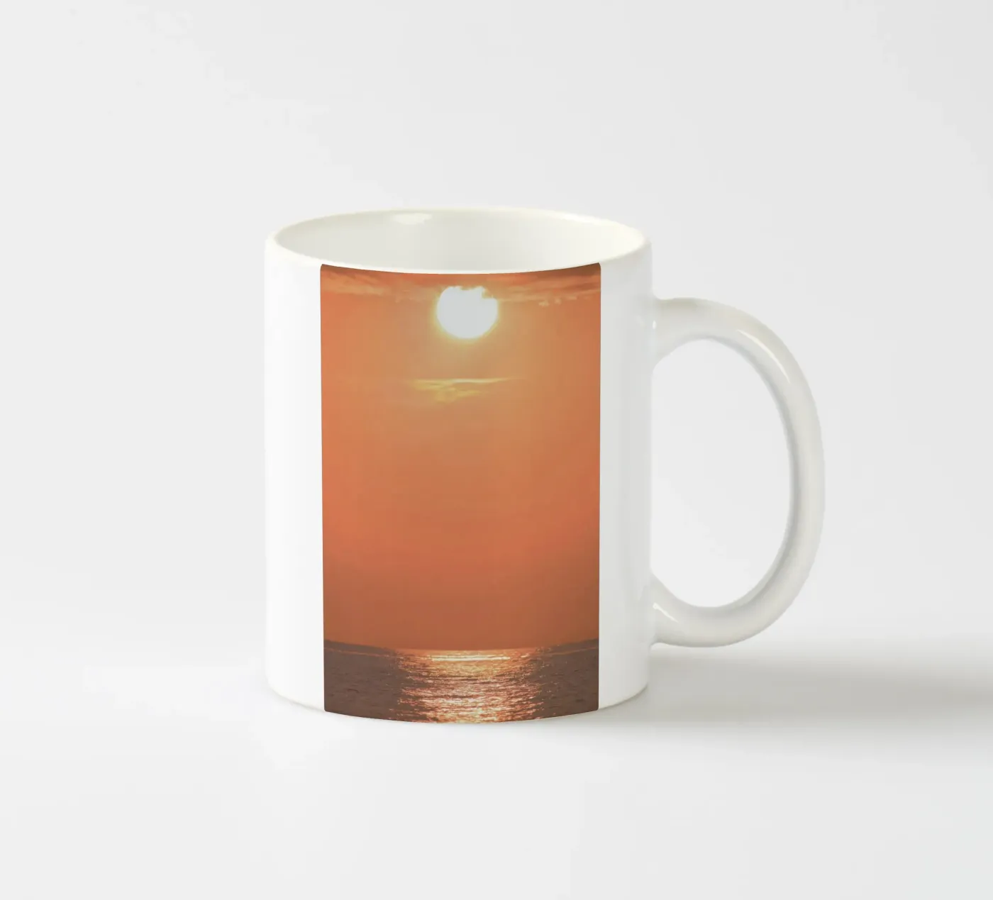 clouds water ceramic mug by twillight