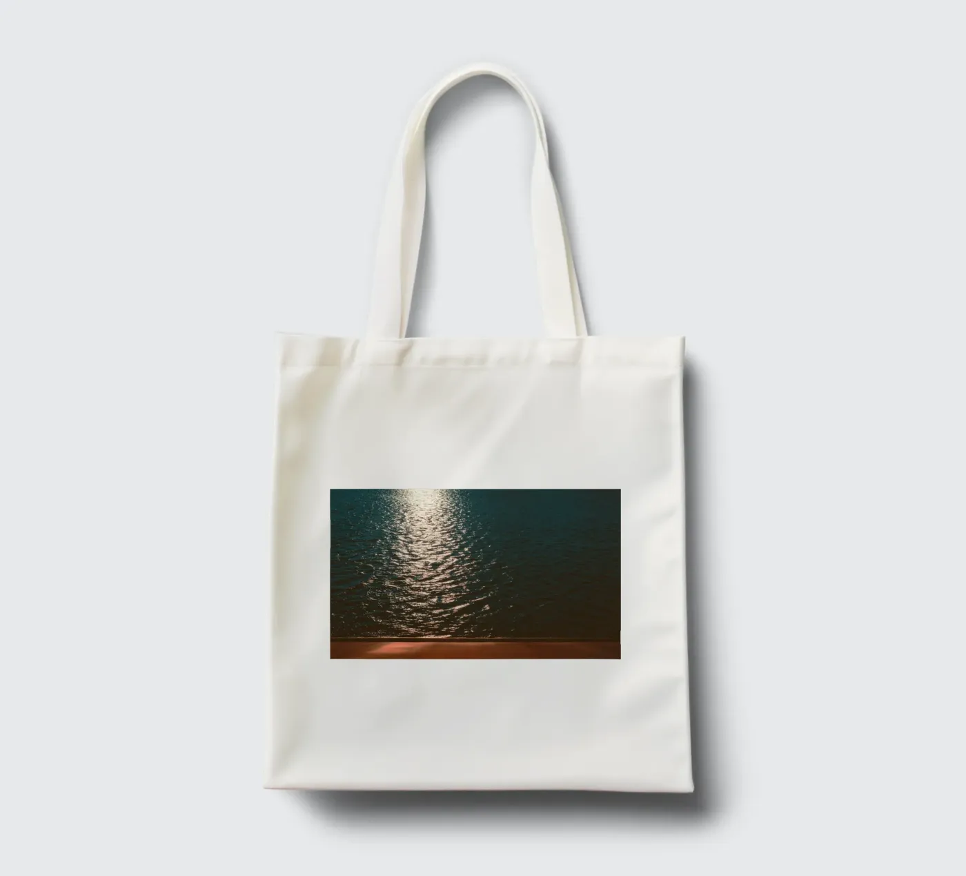 reflection waves tote bag by twillight