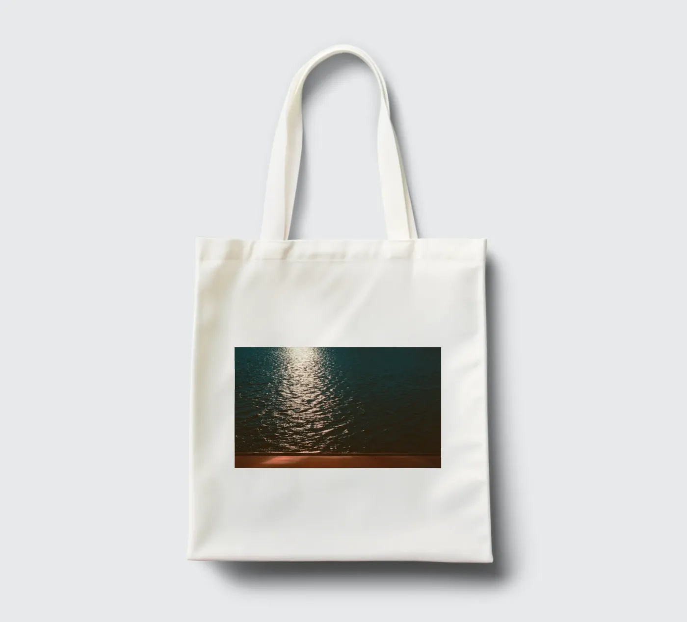 reflection waves tote bag by twillight