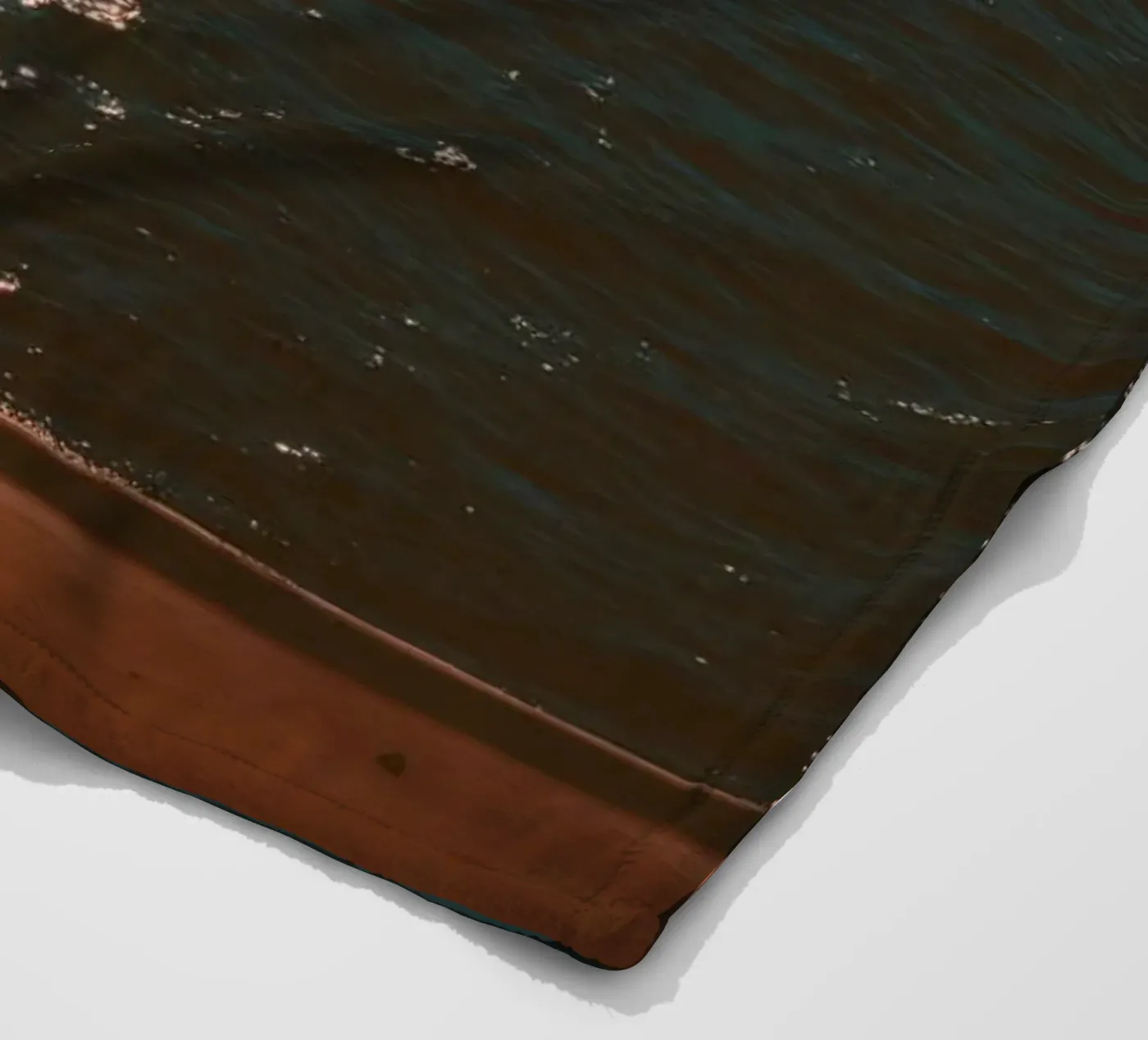 reflection waves fleece blanket by twillight