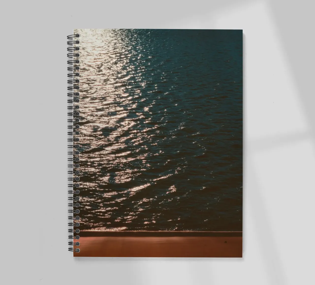 reflection waves spiral notebook by twillight