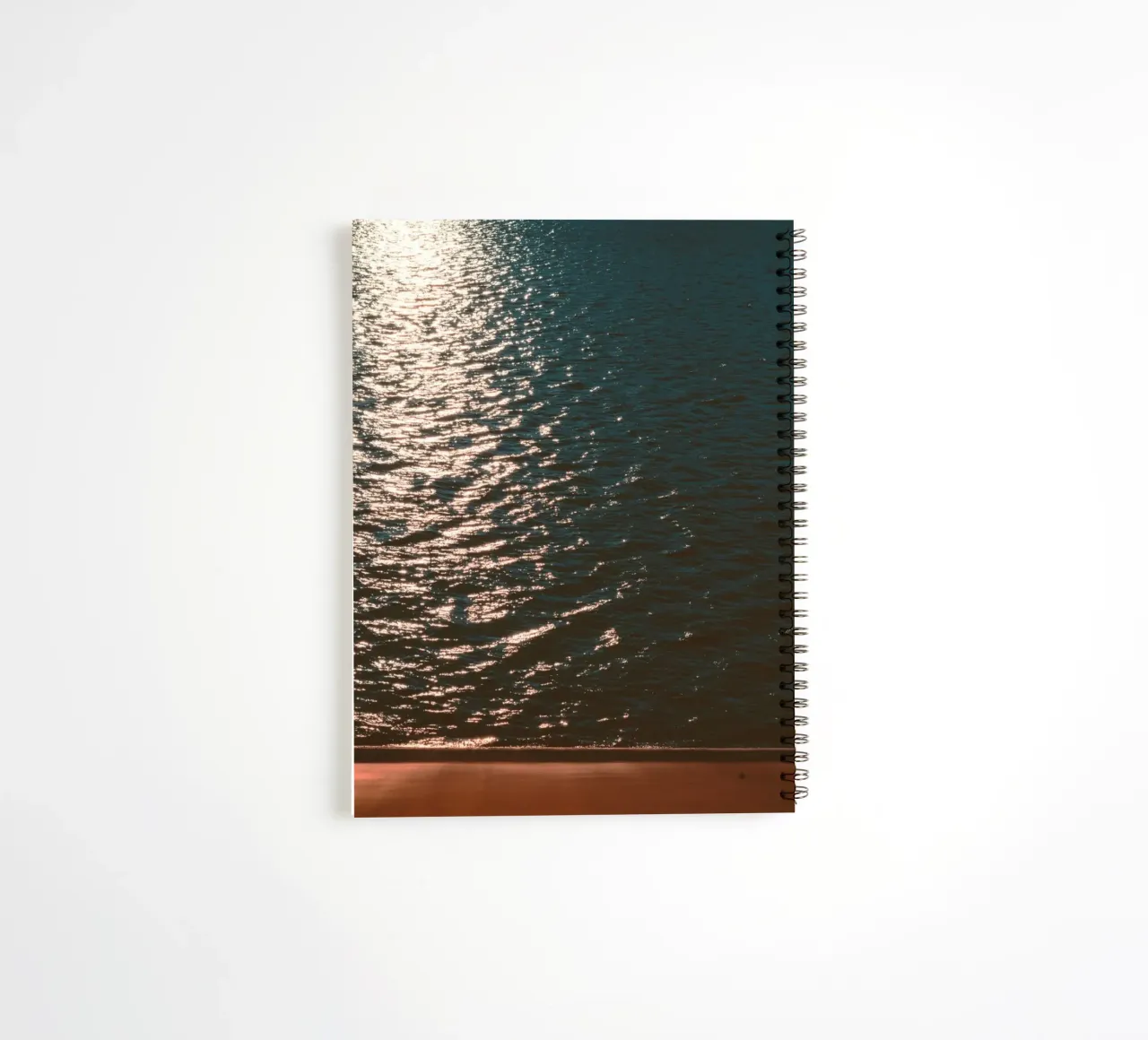 reflection waves spiral notebook by twillight