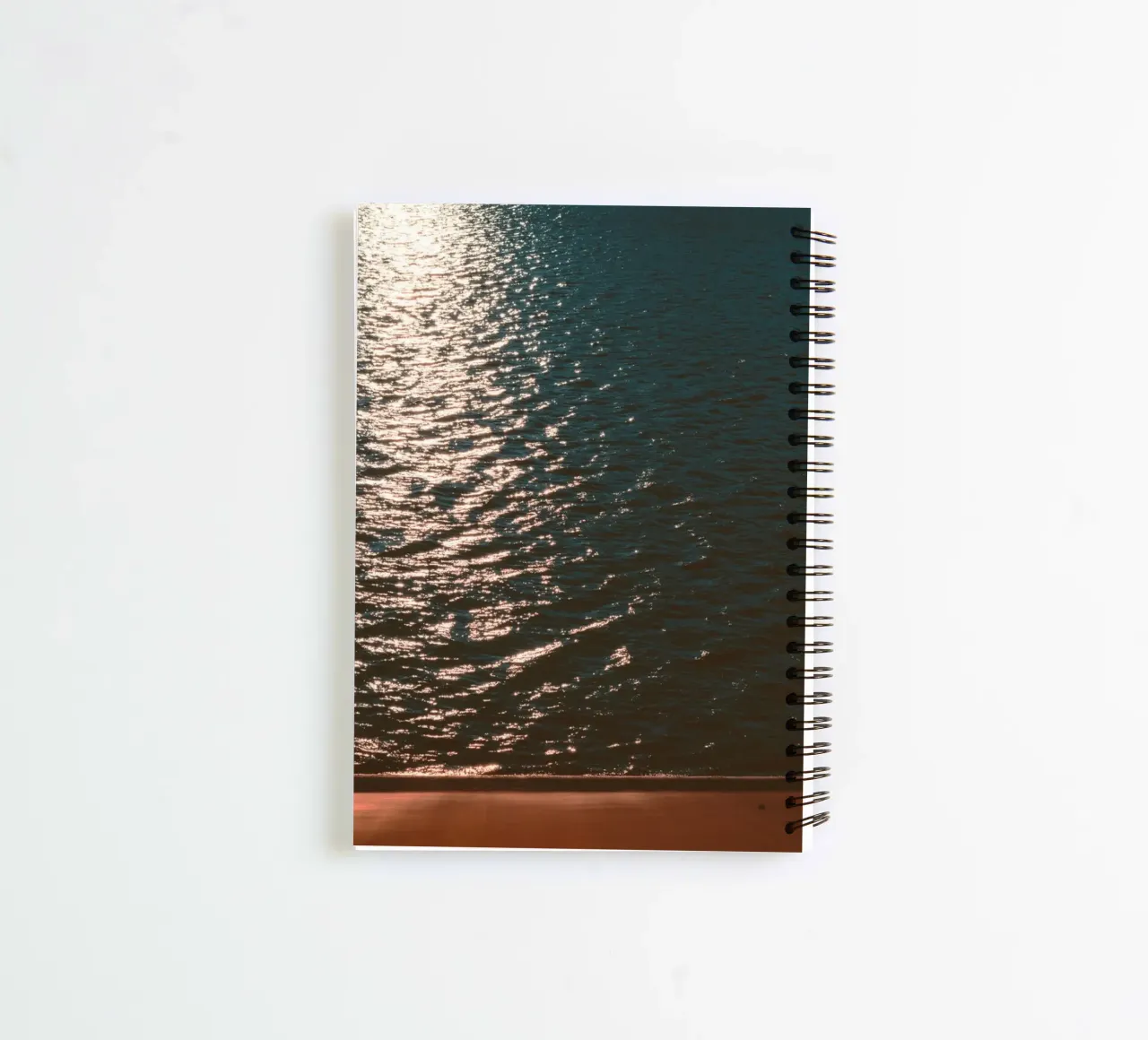 reflection waves spiral notebook by twillight