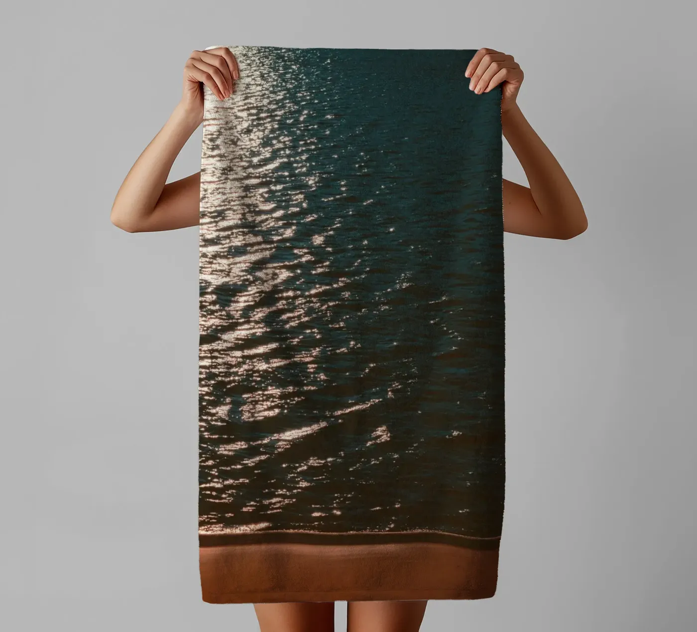 reflection waves badhanddoek van twillight