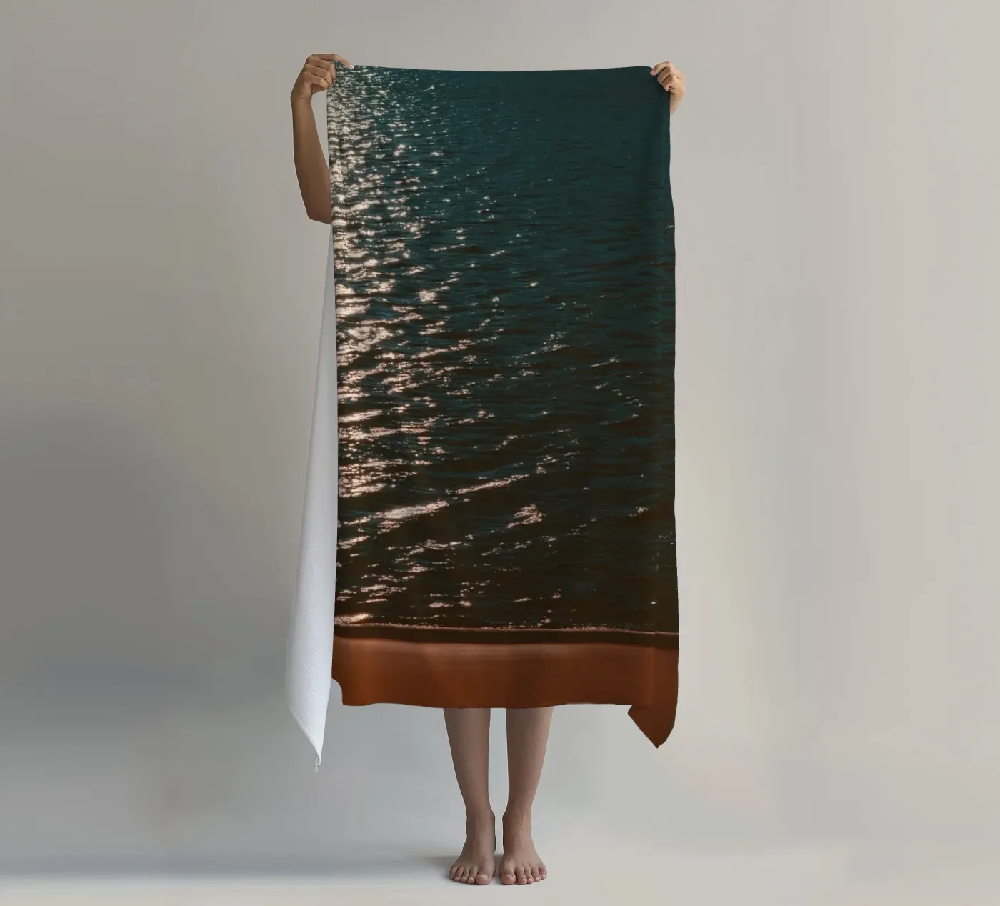 reflection waves serviette de plage de twillight