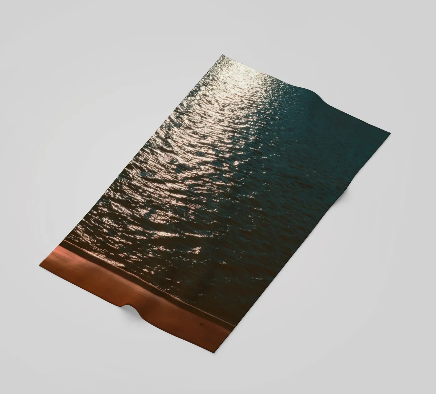 reflection waves serviette de plage de twillight
