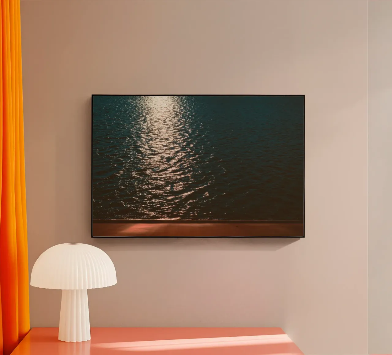 reflection waves Acryl-Glas von twillight