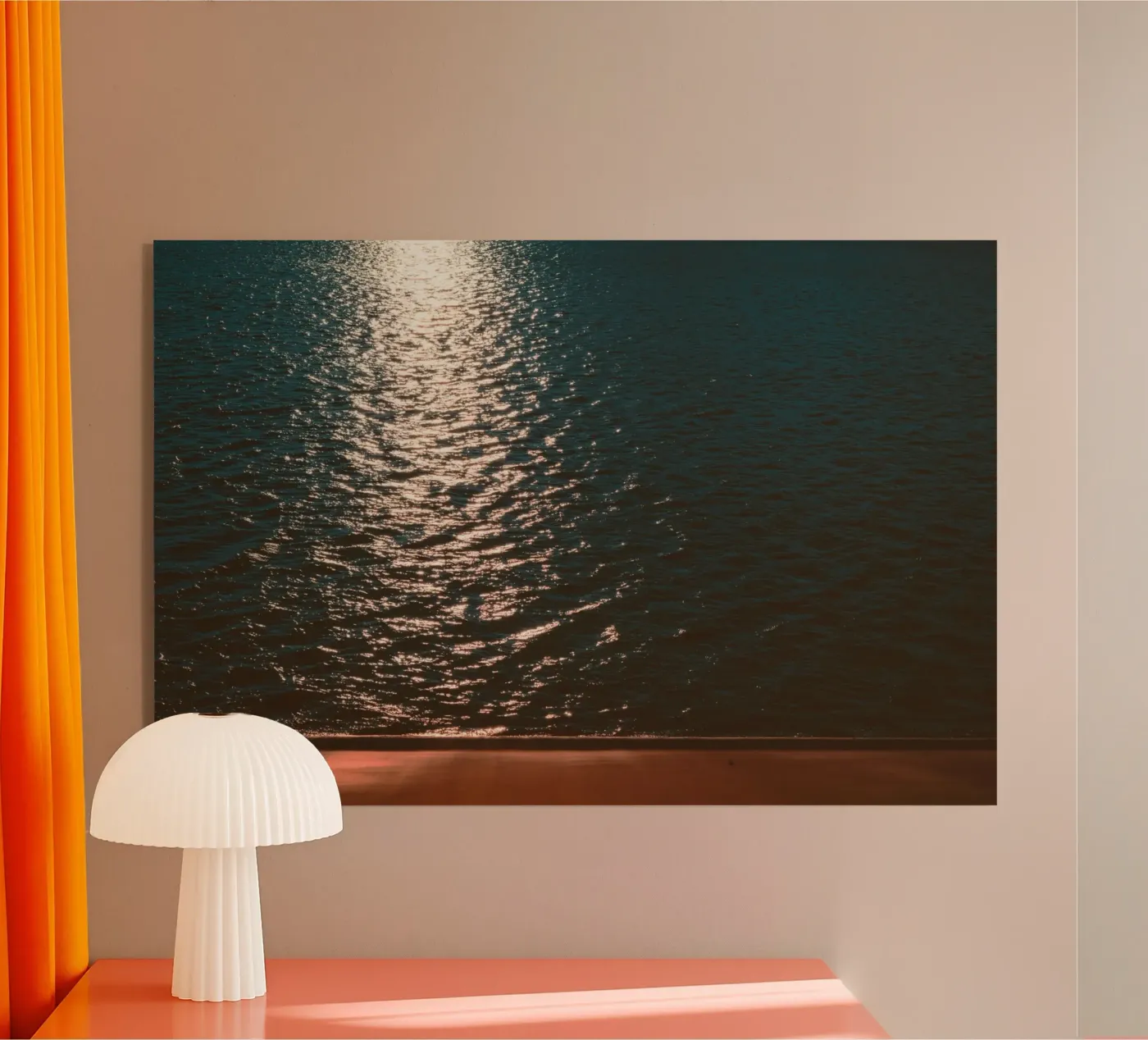 reflection waves acryl van twillight