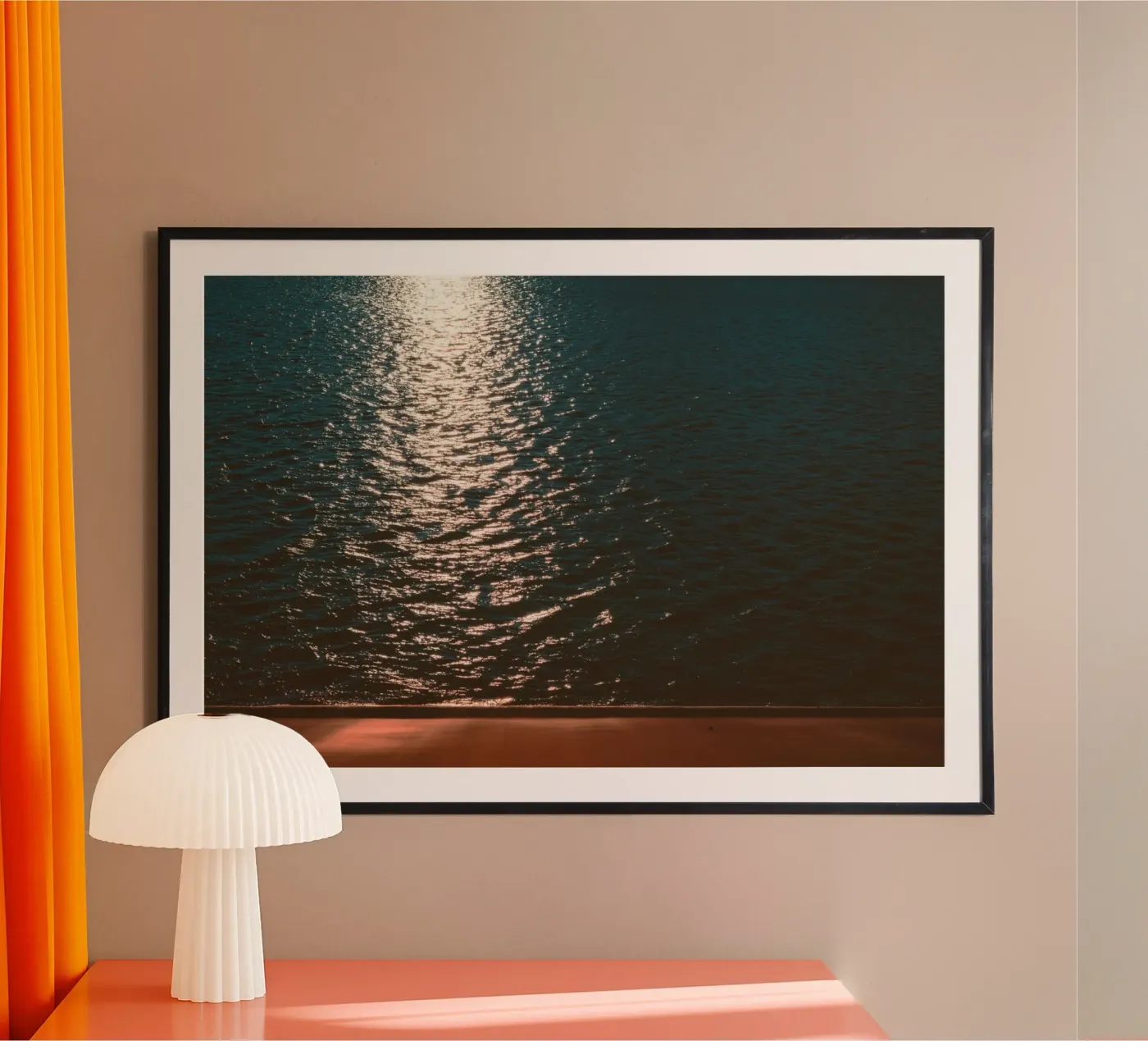 reflection waves poster van twillight