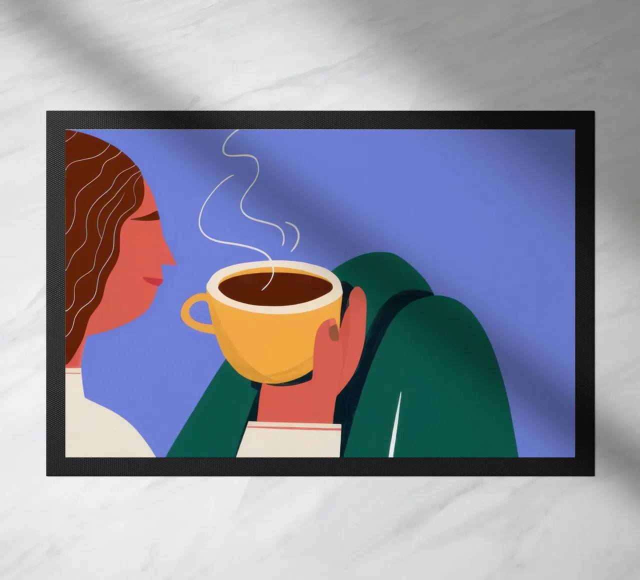 Calore contemplativo del caffè zerbino da Reds Jays