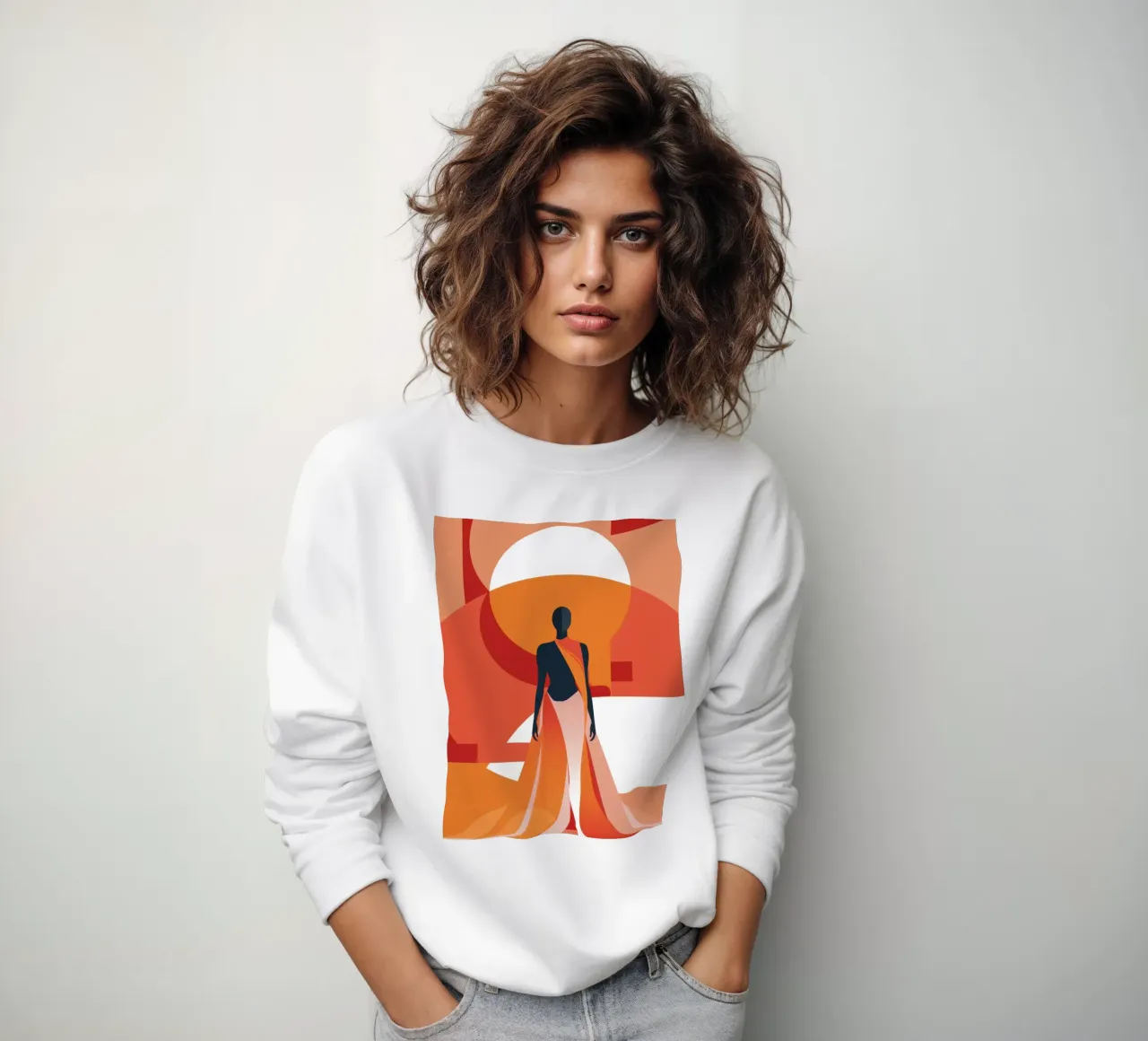 Silhouette solare Serenity felpa da Monuments Fire