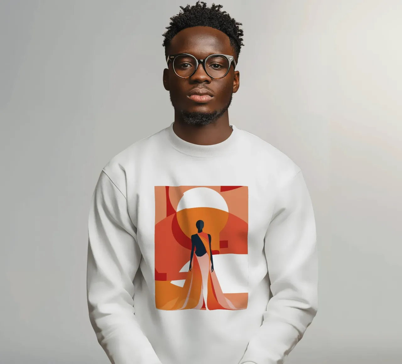 Silhouette solare Serenity felpa da Monuments Fire